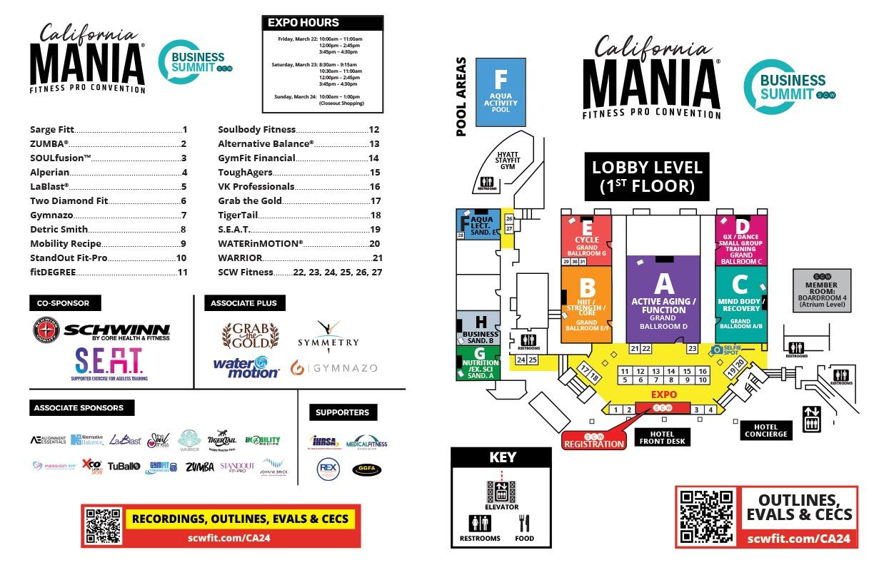 CALIFORNIA MANIA 2024 SCW Approvals