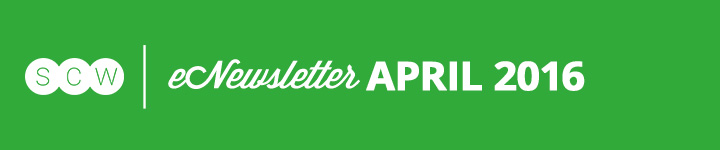 SCW eNewsletter: April 2016